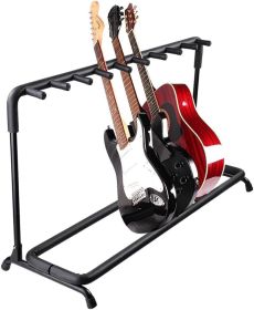 5 core 9 Holder Multi Guitar Stand Rack, Folding Universal Display Rack