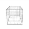 Gabion Basket Galvanized Steel 39.4"x19.7"x19.7"