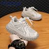 Size 26-36 Kids Shoes For Boys Girls Children Casual Sneakers Non Slip Baby Mesh Breathable Soft Running Sports Shoes