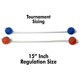 8PCS Ladder Balls Replacement For Outdoor Ladderball Toss Perfect Party Game For Adults And Children (Color: Red)