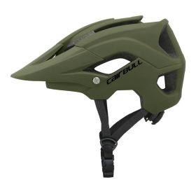 Cairbull TERRAIN Mountain Road Bike Riding Helmet Ultralight Off-Road XC AM Safety Helmet (Option: Green-L)