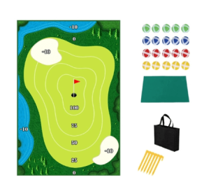 Golf Training Mat For Swing Parent-child Toys Ball Trace Directional Mat Swing Path Pads Swing Practice Pads (Option: B set)