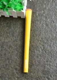 Grip Rubber Grip Iron Wood Swing Grip Fishing Rod Grip (Color: yellow)