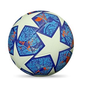 Football Winding Yarn Rubber Lining Color (Option: Blue Star-Ball 5)