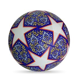 Football Winding Yarn Rubber Lining Color (Option: Purple Star-Ball 5)