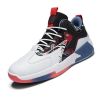 Men Basketball Shoes Breathable Anti-slip Basketball Sneakers Women Summer/Autumn Gym Outdoor Sports White Sneakers