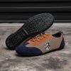 Men's Casual Shoes New Breathable Mesh Flat Shoes Men's Loafers One-step Men's Driving Shoes Sports Shoes Lace-up Men's Shoes