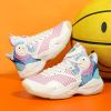 Spring Autumn Children Sports Basketball Shoes Wear-Resisting Boys Training Sneakers Comfortable Non Slip Girls Basketball Shoes