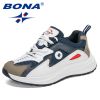 BONA 2022 New Designers Light Weight Sports Shoes Women Running Casual Walking Sneakers Ladies Tenis Shoe Feminino Zapatos Mujer