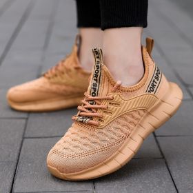 Children Sports Shoes Boys Running Sneakers Summer Kids Lightweight Shoes Boy Children's Shoes for Boys Breathable Shoes Spring (Color: khaki, size: 30)