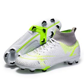 2021New AG/TF Professional Soccer Shoes Men Football Boots Outdoor Sneakers Children Football Training Competition Sports Shoes (Color: MULTI, size: 36)