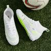 2021New Men Soccer Shoes Kids Football Boots Women Breathable Soccer Cleats Antiskid Grass Sports Shoes Outdoor Sneakers 33-46