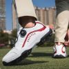 New Men's Golf Shoes Golf Waterproof Anti-slip Shoes Golf Shoes Breathable Sports Shoes Leather Outdoor Sneakers Golf Shoes