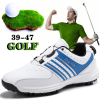 New Men's Spiked Golf Shoes Rotating Buttons Men's Professional Golf Shoes Outdoor Sports Training Shoes
