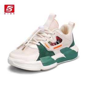 Kids Sport Shoes for Boys Running Sneakers Casual Sneaker Breathable Children's Fashion Shoes 2022 New Child Boys Tennis Shoe (Color: 424506-LV, size: 36)