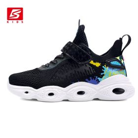 Fashion Boys Sport Shoes Kids Running Sneaker Children Sneakers Breathable Walking Casual Shoes Lightweight Shoes Girls Size 38 (Color: 424502-HE, size: 32)