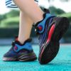 Sneakers Kids Basketball Shoes Boys Sport Shoes School 2022 Spring Autumn Fashion Comfortable Runing Chaussure Enfant