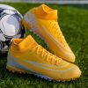 Large size youth adult football shoes long spikes short spikes sports football shoes