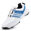 New Men's Spiked Golf Shoes Rotating Buttons Men's Professional Golf Shoes Outdoor Sports Training Shoes