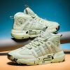 Men's Basketball Shoes High Top Sneakers Men's Cushioning Lightweight Comfortable Shoes Sports Training Basketball Shoes