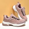 Spring Autumn Suede Women Sneakers Outdoor Walking Shoes Woman Casual Sneakers Comfort Breathable Non-slip Sport Women's Shoes