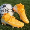 Large size youth adult football shoes long spikes short spikes sports football shoes