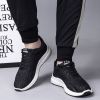 Spring Summer Autumn Flying Woven Men Boys Mesh Sneakers Breathable Student Casual Slip-on Running Sports Shoes Outdoor Portable