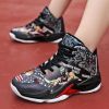 New Teenager Basketball Shoes Boys Sneakers Boys Basket Shoes Anti-slip Outdoor Sports Shoes Trainer Kids Basketball Trainers