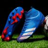 New high top football shoes men's and women's TF broken nails middle school students AG long nails sports training game football shoes