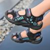 Toddler Boy Sports Sandals 2022 Summer Kids Beach Shoes Fashion Children Outdoor Walking Shoes Soft Sole Boys Breathable Sandal