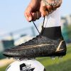 Professional Football Boots High-End New Ag / TF Men's Football Shoes Children's Cleats Sports Shoes Four Seasons Outdoor Traini