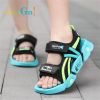2022 Summer Boys Sandals Kids Aqua Sport Sandals Soft Non-slip Toddler Infant Shoes Children Outdoor Beach Water Shoes 825