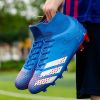 New high top football shoes men's and women's TF broken nails middle school students AG long nails sports training game football shoes