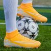 Large size youth adult football shoes long spikes short spikes sports football shoes