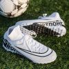 Large size youth adult football shoes long spikes short spikes sports football shoes