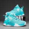 Boys Basketball Sport Shoes Children Running Sneakers Kids Non-Slip Tenis Sneakers Breathable Mesh Casual Shoes Girls Walking