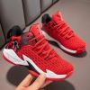 Spring Autumn Kids Shoes for Boys Girls Children Casual Sneakers Non Slip Mesh Breathable Soft Running Sports Basketball Shoes