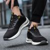New spring and autumn comfortable soft sole men's fashion all-match sports shoes lightweight non-slip outdoor leisure men's single shoes leisure runni