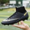 2021New Outdoor Shoes Men Sneakers Soccer Shoes FG/TF Kids Ankle Football Boots Boys Turf Soccer Sport Shoes Large Size 35-47