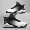 New basketball shoes lace-up high-top men's sports shoes plus size casual men's shoes outdoor fashion sports shoes