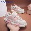 Size 28-38 Kids Toddler Shoes for Girls Breathable Denim Little Baby Casual Boys Sneakers Non-slip Children Sport Shoes Tenis