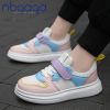Children Mesh Casual Shoes Girl Sneakers Kids Summer Sport Footwear Kids Shoes for Girl Light Shoes Cute Pink Flat Shoes Autumn