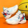 Spring Autumn Children Sports Basketball Shoes Wear-Resisting Boys Training Sneakers Comfortable Non Slip Girls Basketball Shoes