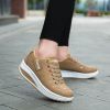Women Walking SportShoes Fashion Comfortable Lightweight Sneakers Ladies Thick Bottom Casual Footwear Height Increasing Trainers