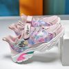 Princess Girls Sneaker Spring Autumn Cartoon Students Casual Shoes Girls Sports Shoes Children's Kids Soft-Soled Non-Slip Shoes